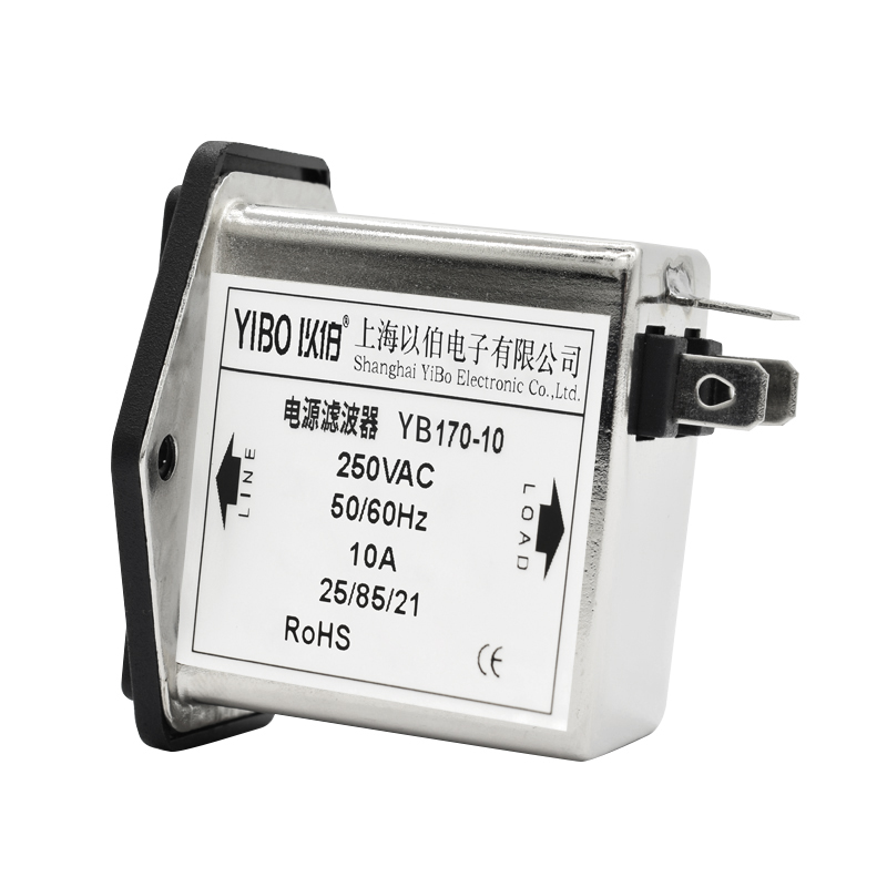 YB170 series with safety tube and switch type IEC socket power filter