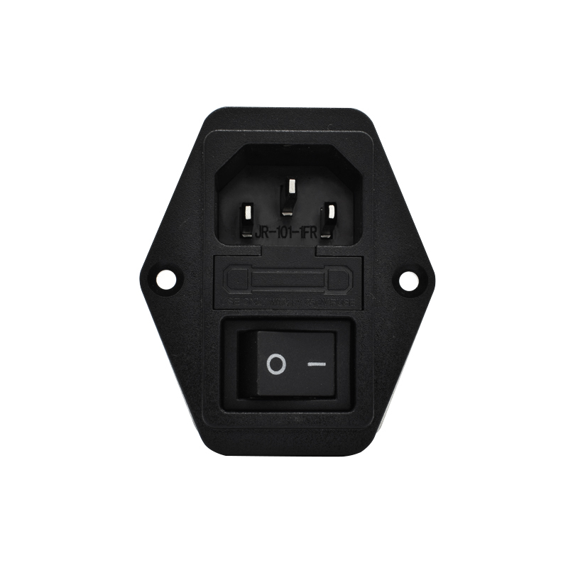 YB170 series with safety tube and switch type IEC socket power filter