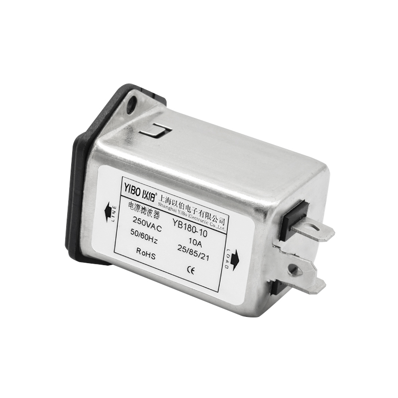 YB180 series IEC socket power filter with safety tube