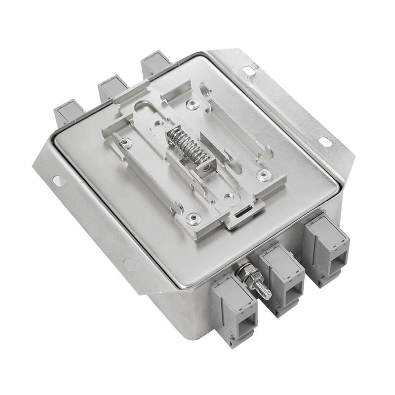 YB360TG Series DIN-Rail Three-Phase Three-Wire Power Filter